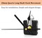 28mm Quartz Long Shaft Clock Movement Kit - DIY Wall Clock Mechanism with 1-1/10 Inch Shaft, 2 Pairs of Hands, Replacement Clock Repair Kit